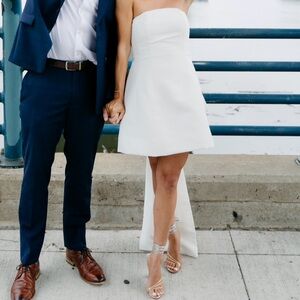 Sachin & Babi Grace Bow Mini Dress Size 4